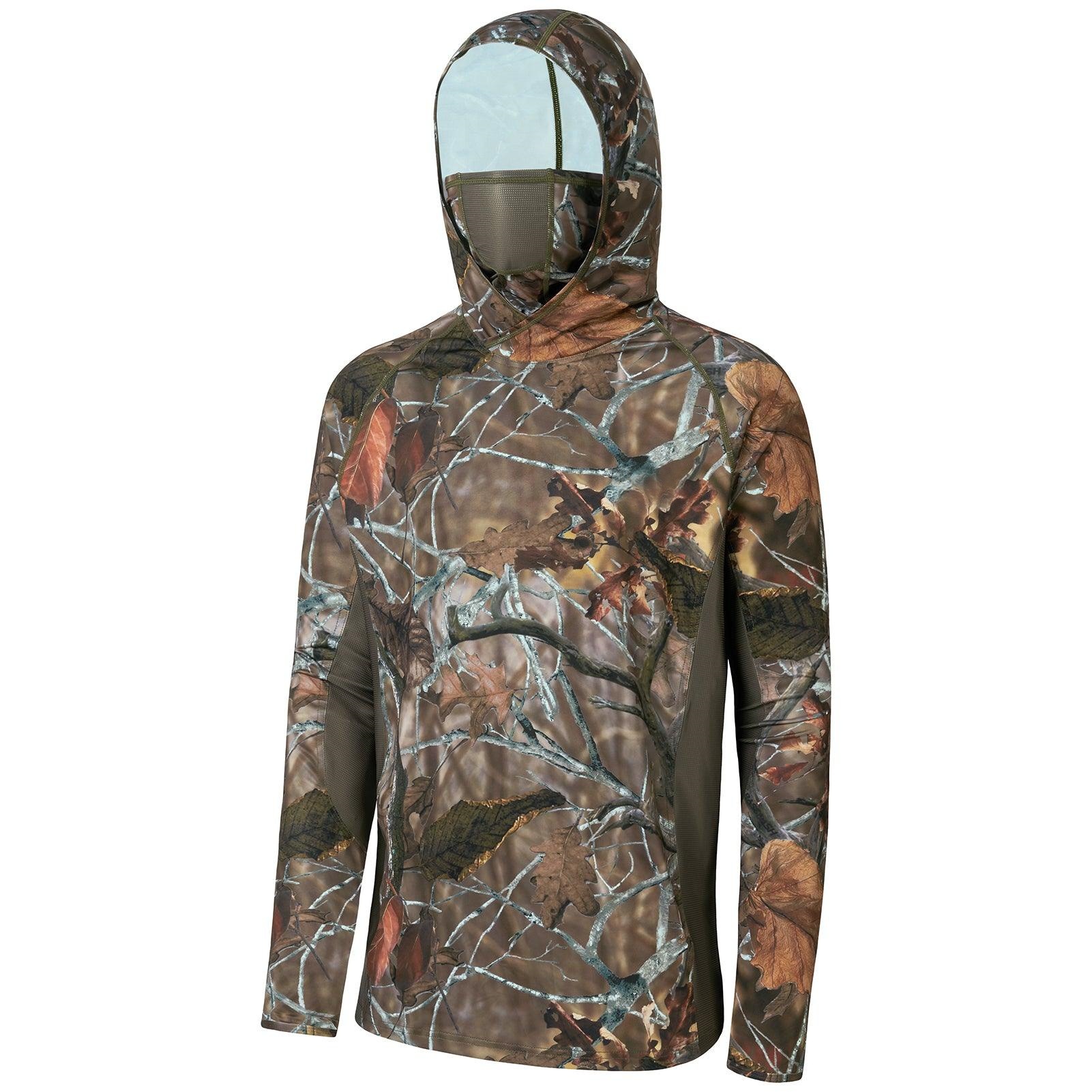 3D Printing Mask - Outdoor Men 3D Leaf Camo Print