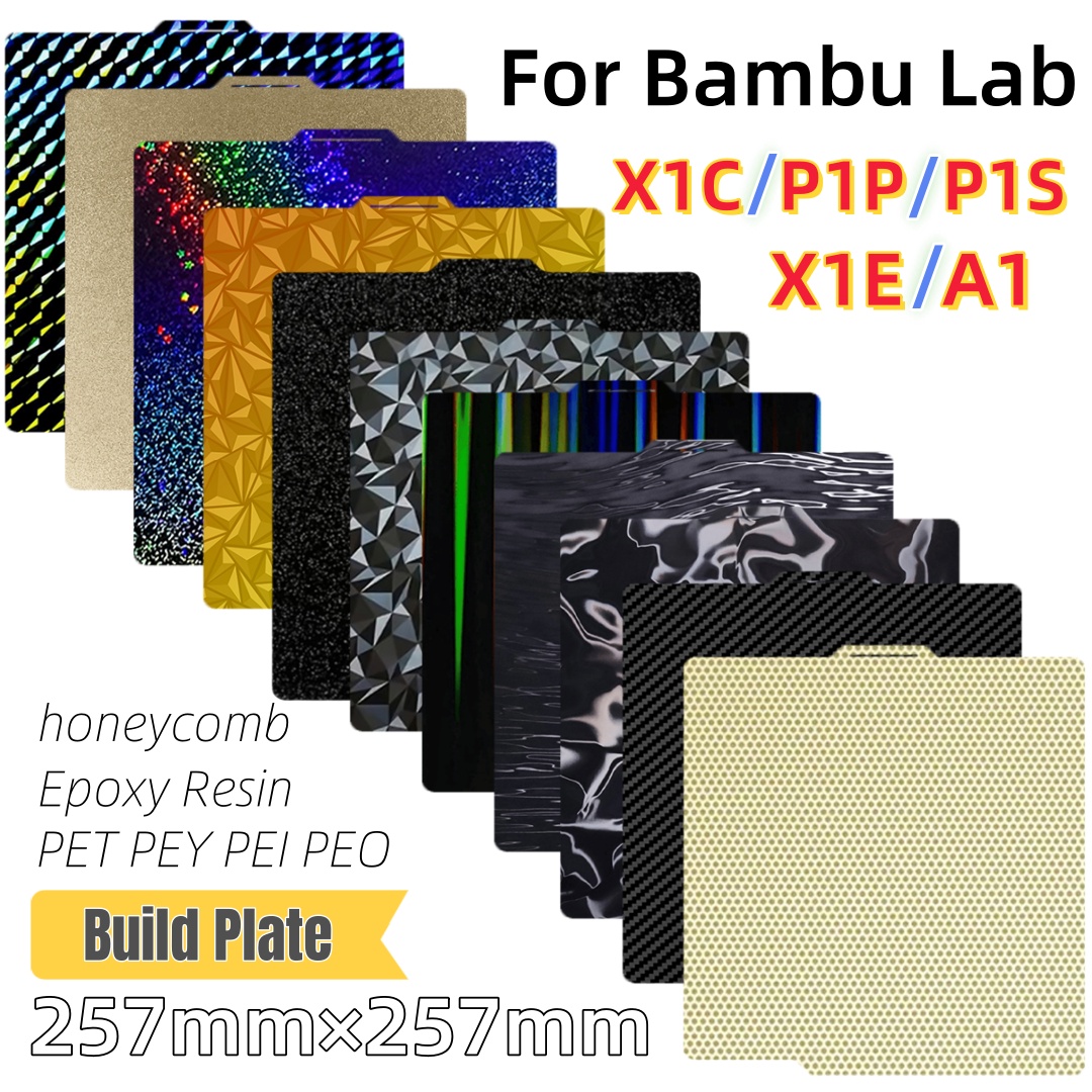 Build Plate 257x257 Spring Ste - 3D Printing Bambu Lab 评论和价格
